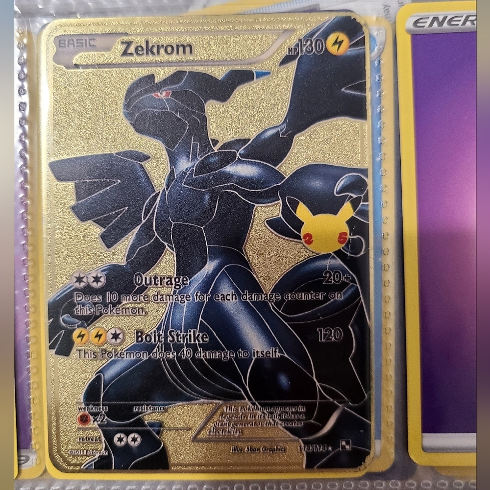 Zekrom (Metal Card) – Celebrations Ultra 114/114​